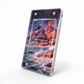 Groudon 199-182 IR AR Paradox Rift Extended Art Display Cases - Magnetic Case - Side View