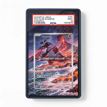 Groudon 199-182 IR AR Paradox Rift Extended Art Display Cases - PSA Slab Case - Front View