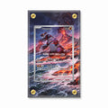Groudon 199-182 IR AR Paradox Rift Extended Art Display Cases - Screws Case - Front View