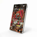 Groudon EX 106-160 Primal Clash Pokemon Cards Custom Art Display Cases - Magnetic Case - Side View