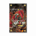 Groudon EX 106-160 Primal Clash Pokemon Cards Custom Art Display Cases - Screws Case - Front View