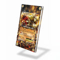 Groudon EX 54-108 Dark Explorers Pokemon Cards Custom Art Display Cases - Screws Case - Side View