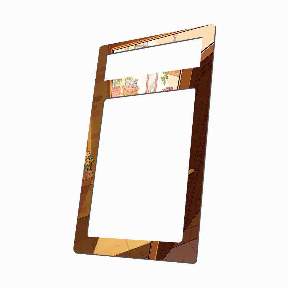Growlithe 078-076 AR Storm Emeralda Delta Reign Extended Art Display Cases - PSA Metal Art Only - Side View