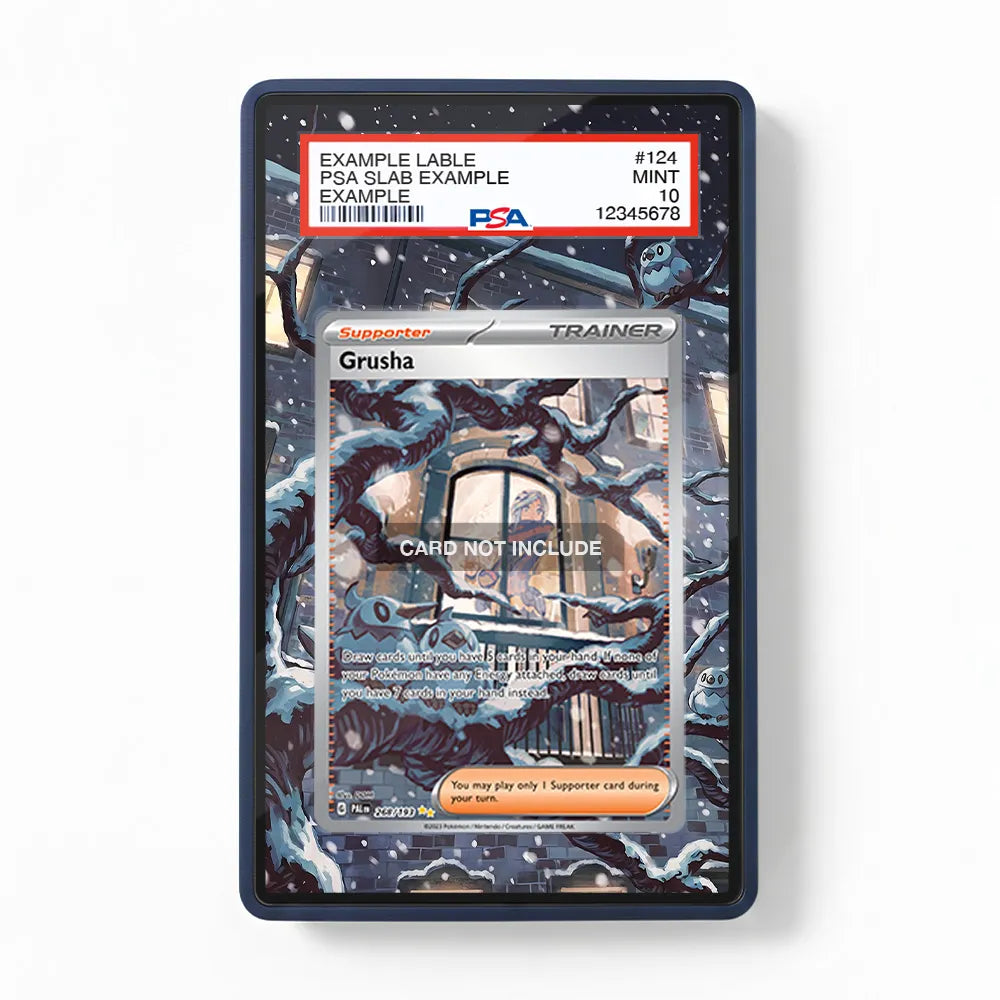 Grusha 268-193 SIR SAR Paldea Evolved Extended Art Display Cases - PSA Slab Case - Front View