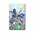 Gundam Aerial (Permet Score Six) ST01-006 Heroic Beginnings One Piece Cards Custom Art Display Cases - Magnetic Case - Front View