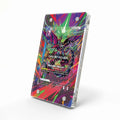Gundam Epyon G002-002 STR Gundam Cards Custom Art Display Cases - Magnetic Case - Side View