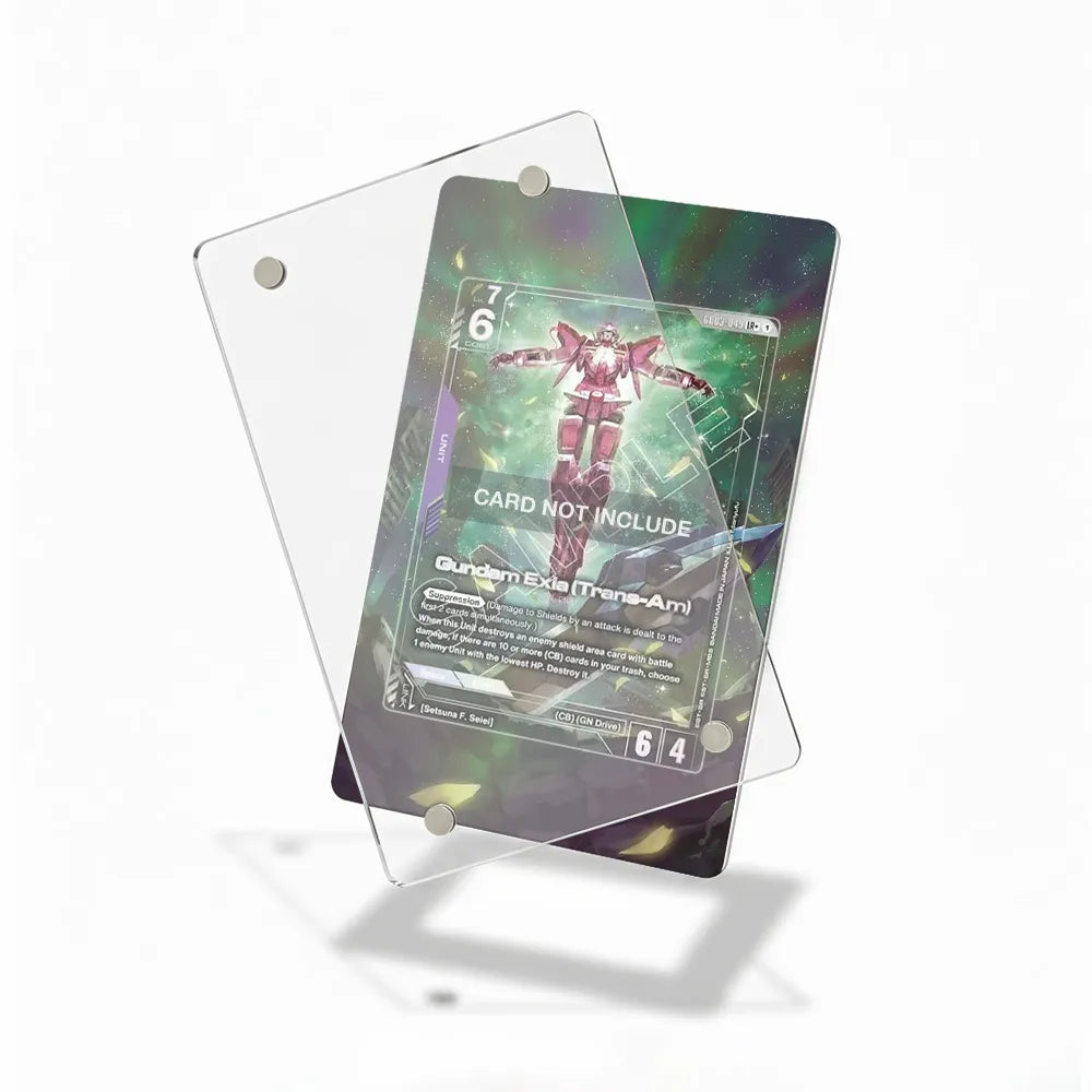 Gundam Exia (Trans-Am) G103-04 IR Extended Art Display Cases - Magnetic Case - Detail View