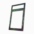 Gundam Exia (Trans-Am) G103-04 IR Extended Art Display Cases - PSA Metal Art Only - Side View