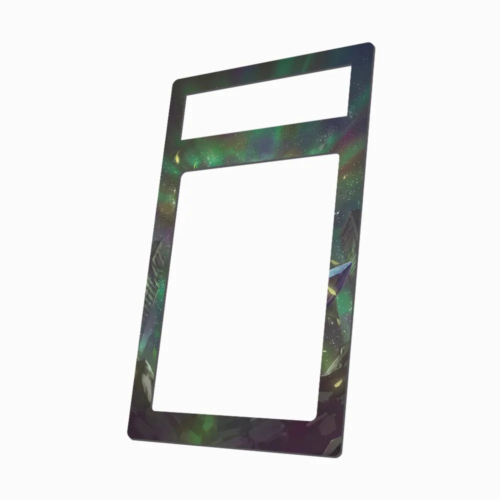 Gundam Exia (Trans-Am) G103-04 IR Extended Art Display Cases - PSA Metal Art Only - Side View