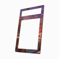 Gurdurr 126-086 Black & White Extended Art Display Cases - PSA Metal Art Only - Side View