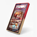 Gurdurr 126-086 Black & White Extended Art Display Cases - PSA Slab Case - Side View