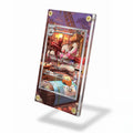 Gurdurr 126-086 Black & White Extended Art Display Cases - Screws Case - Side View