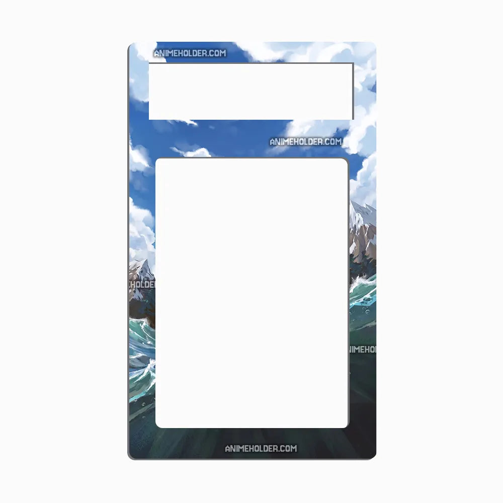 GyaradosEX 123-122 BREAKpoint Pokemon Cards Extended Art Display Cases - PSA Metal Art Only - Front View