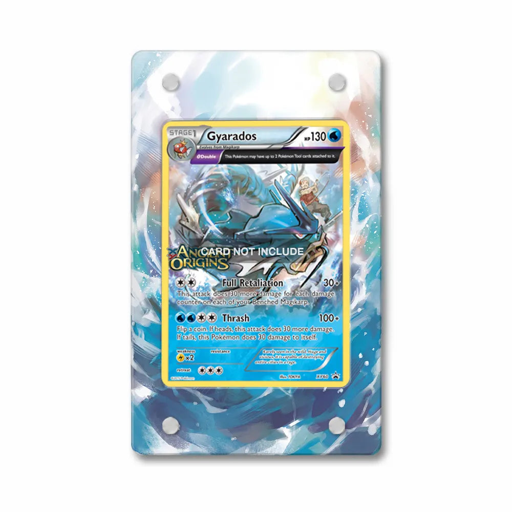 Gyarados XY60 Promo XY Series Extended Art Display Cases - PSA Slab Case - Front View