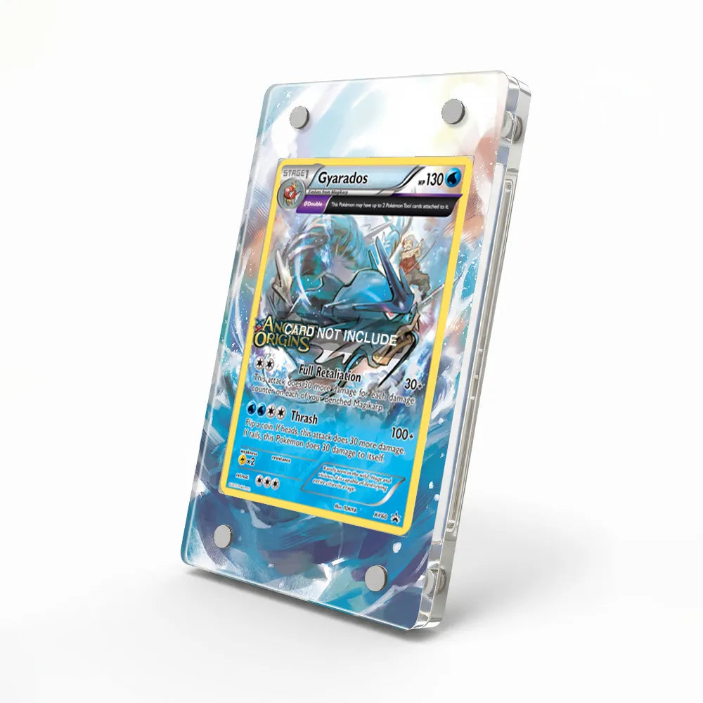 Gyarados XY60 Promo XY Series Extended Art Display Cases - Magnetic Case - Side View