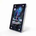 Hades 242-204 Disney Lorcana Pokemon Cards Custom Art Display Cases - Magnetic Case - Side View