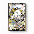 Hakuri Sazanami UE16BT-KGR-1-047 KGR Extended Art Display Cases - PSA Slab Case - Front View
