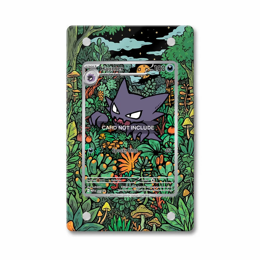 Haunter MEP 027 Promo Extended Art Display Cases - PSA Slab Case - Front View