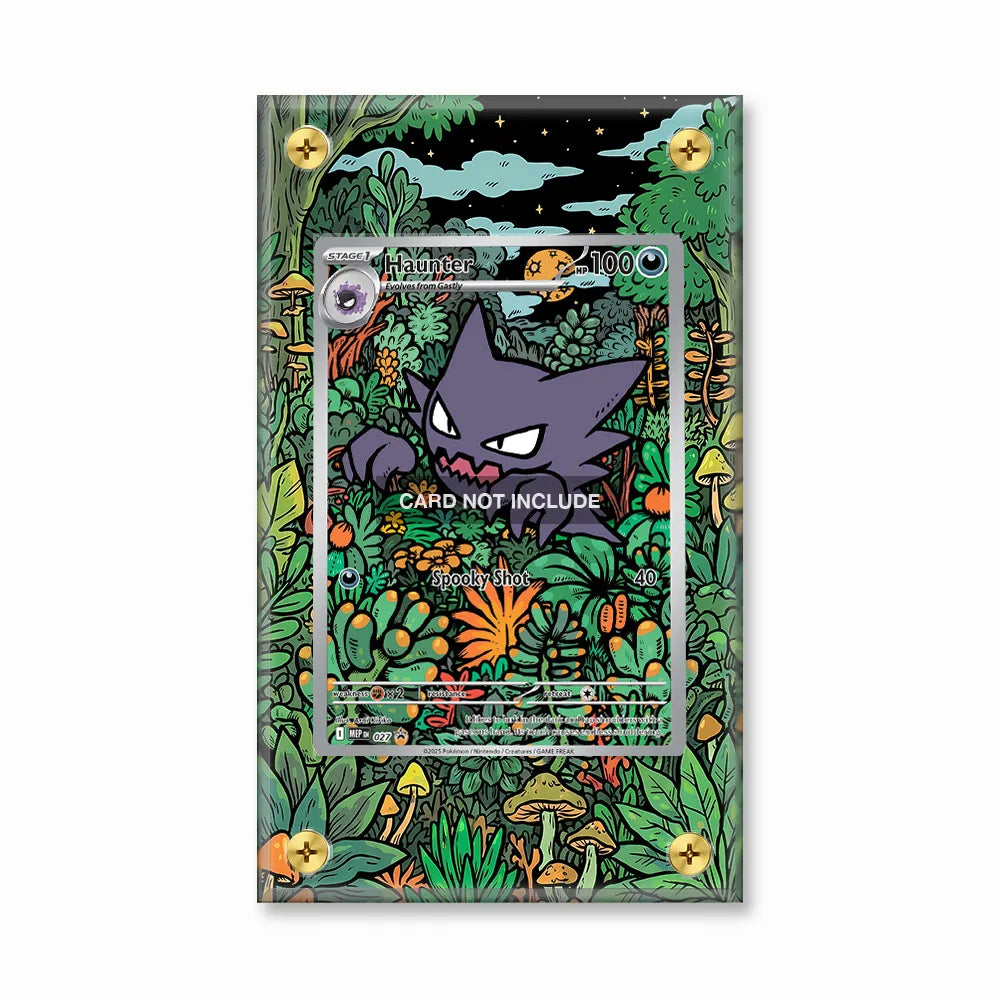 Haunter MEP 027 Promo Extended Art Display Cases - Screws Case - Front View