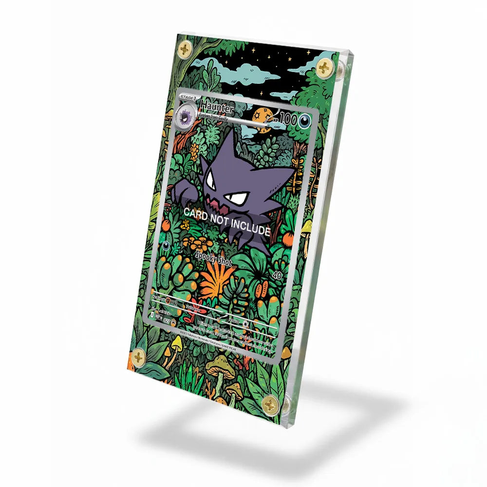 Haunter MEP 027 Promo Extended Art Display Cases - Screws Case - Side View