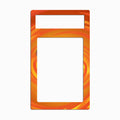 Heat Rotom ex 090-076 SR Storm Emeralda Delta Reign Pokemon Cards Custom Art Display Cases - PSA Metal Art Only - Front View