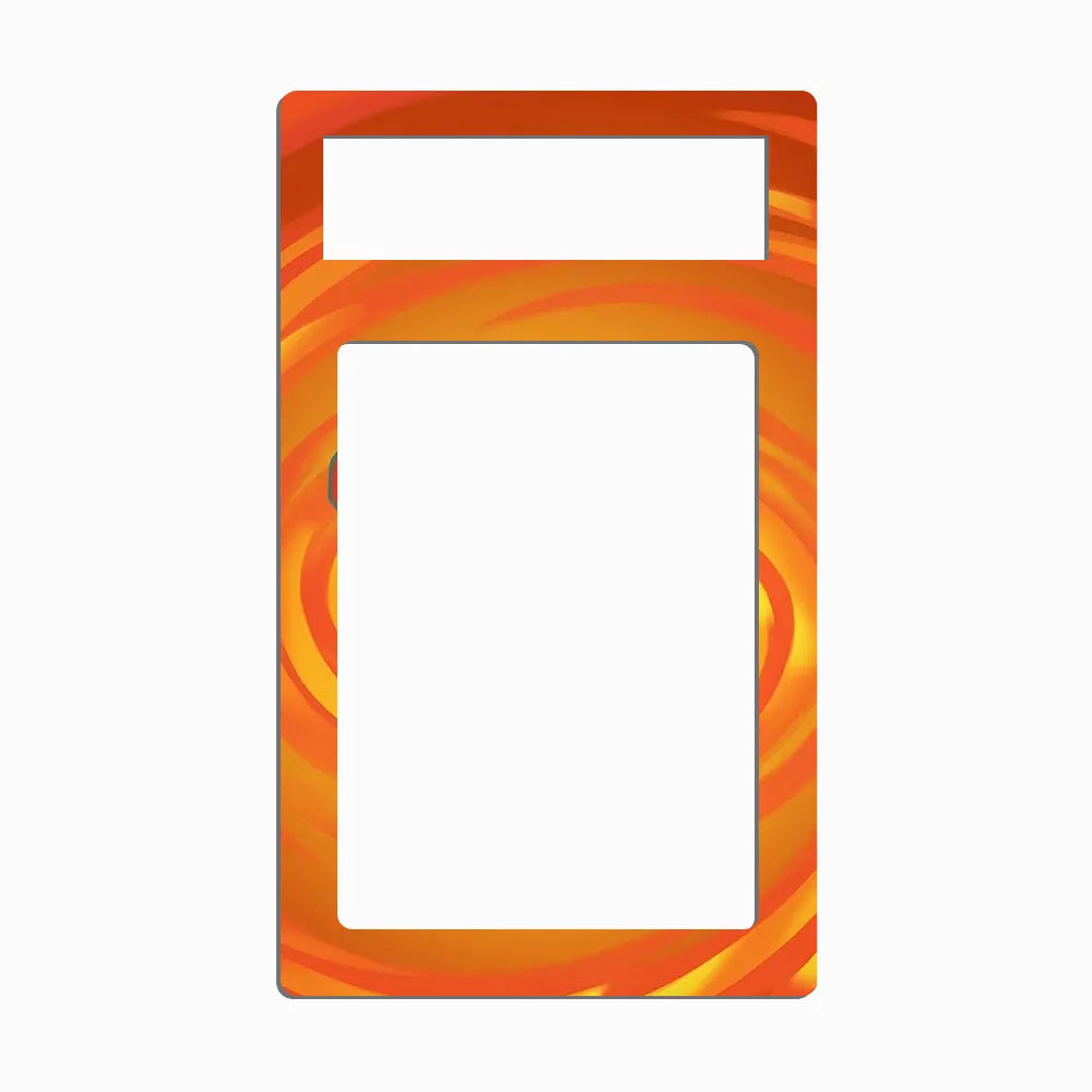 Heat Rotom ex 090-076 SR Storm Emeralda Delta Reign Pokemon Cards Custom Art Display Cases - PSA Metal Art Only - Front View