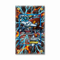 Heatran EX 18-108 Plasma Storm Pokemon Cards Custom Art Display Cases - Screws Case - Front View
