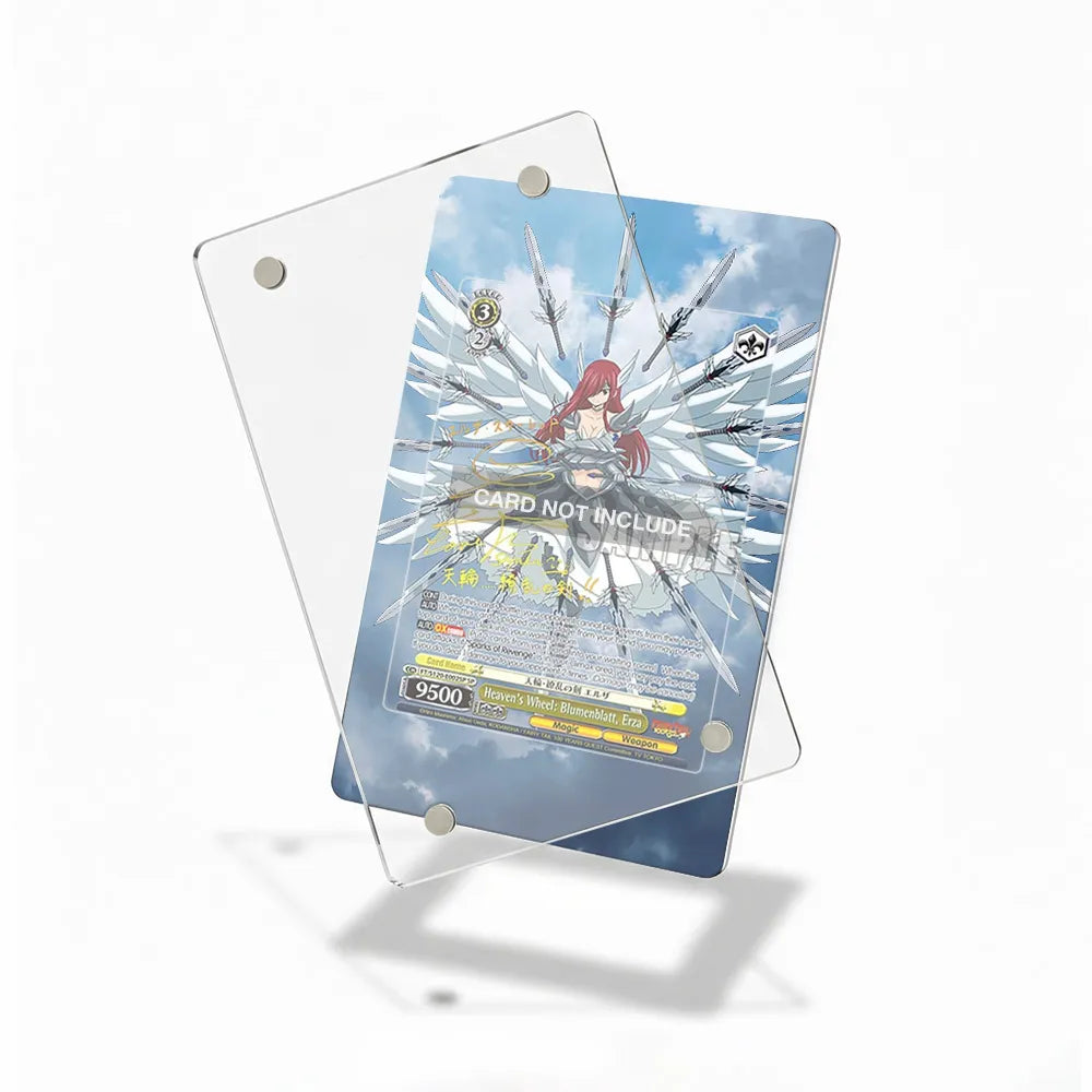 Heaven's Wheel Blumenblatt, Erza E002 HVN WHL BLMNBLT-ERZA Extended Art Display Cases - Magnetic Case - Detail View