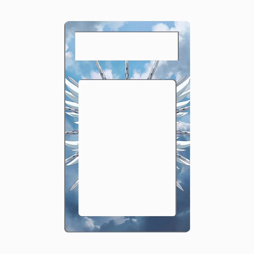 Heaven's Wheel Blumenblatt, Erza E002 HVN WHL BLMNBLT-ERZA Extended Art Display Cases - PSA Metal Art Only - Front View