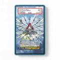 Heaven's Wheel Blumenblatt, Erza E002 HVN WHL BLMNBLT-ERZA Extended Art Display Cases - PSA Slab Case - Front View