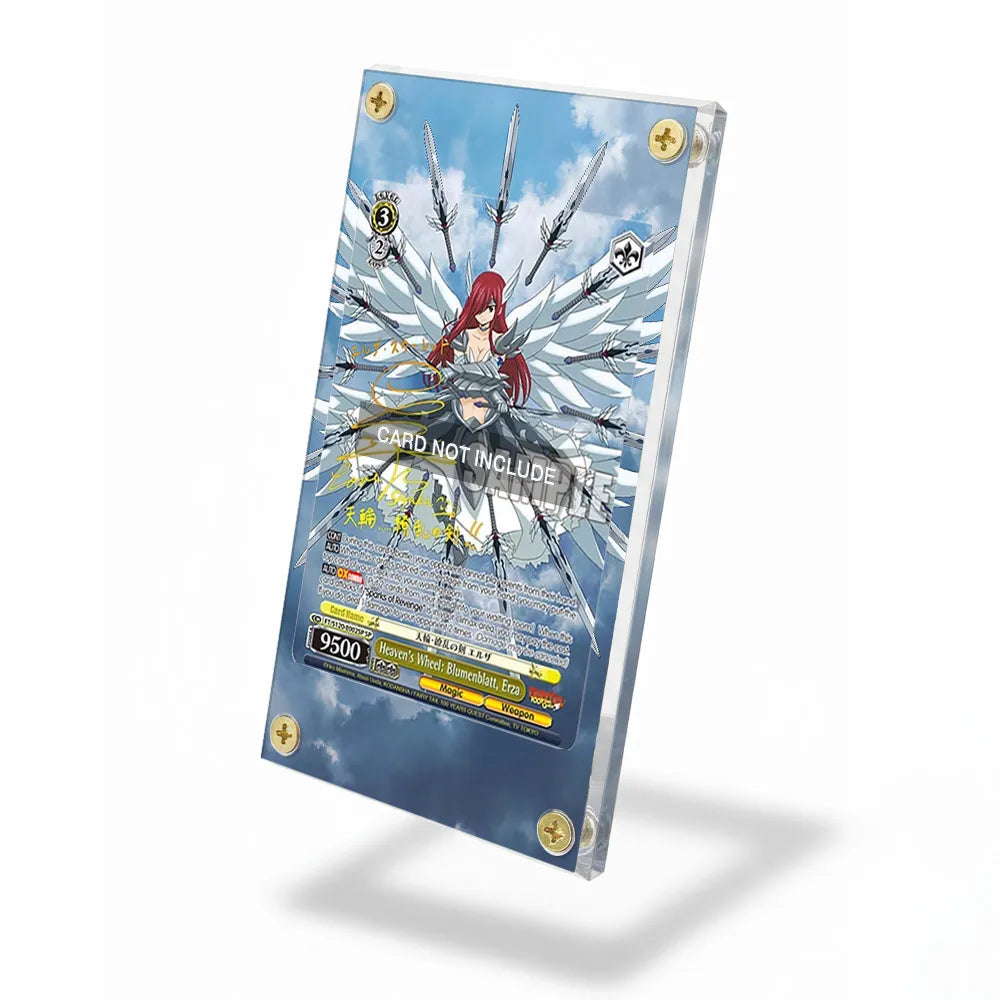 Heaven's Wheel Blumenblatt, Erza E002 HVN WHL BLMNBLT-ERZA Extended Art Display Cases - Screws Case - Side View