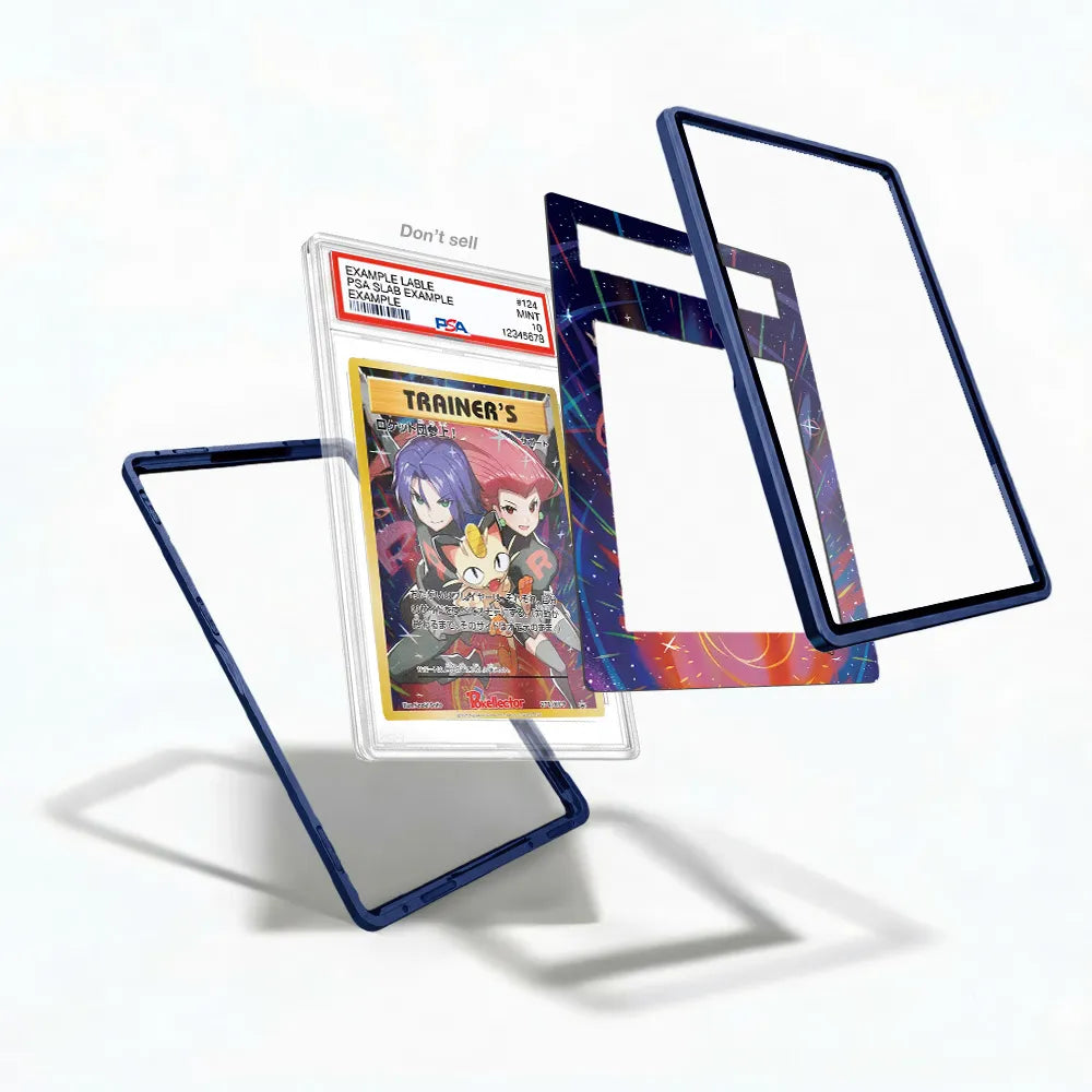 Here Comes Team Rocket 278 XY-P Promo JP Extended Art Display Cases - PSA Slab Case - Detail View