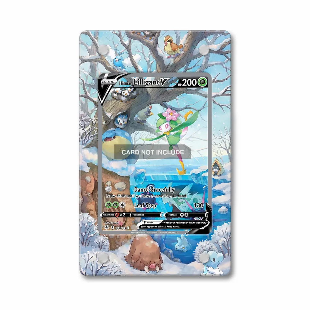 Hisuian Lilligant V 163-189 SIR SAR Astral Radiance Alternate Art Extended Art Display Cases - Magnetic Case - Front View