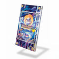 Hisuian Zorua 145-128 Illustration Rare 30th Anniversary Pokemon Cards Custom Art Display Cases - Screws Case - Side View