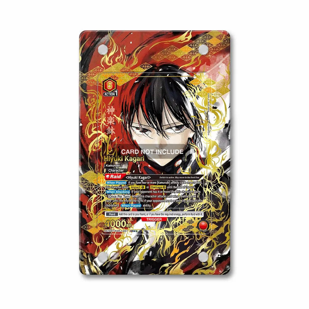 Hiyuki Kagari UE16BT-KGR-1-067 TCR Extended Art Display Cases - Magnetic Case - Front View