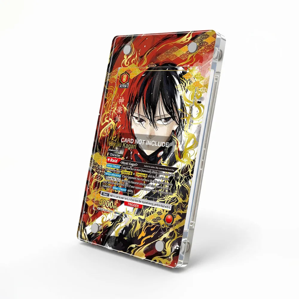 Hiyuki Kagari UE16BT-KGR-1-067 TCR Extended Art Display Cases - Magnetic Case - Side View