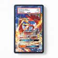 Ho-Oh GX 21 Pokemon Burning Shadows Extended Art Display Cases - PSA Slab Case - Front View