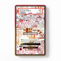 Honesty Impact OP11-018 Navy SWORD Extended Art Display Cases - PSA Slab Case - Front View