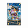 Hoopa 155-XY-P Promo The Archdjinni of Rings Pokemon Cards Extended Art Display Cases - Screws Case - Front View