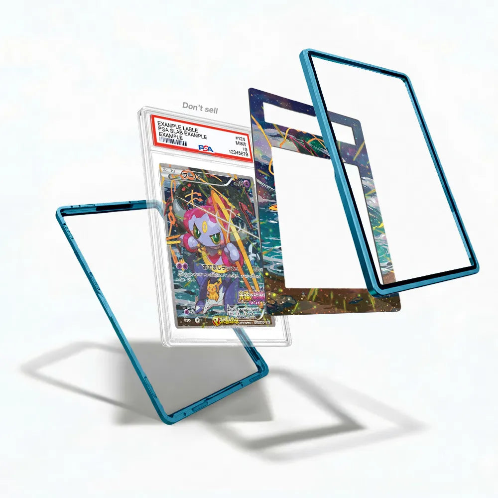 Hoopa 155 XY-P Promo JP Extended Art Display Cases - PSA Slab Case - Detail View