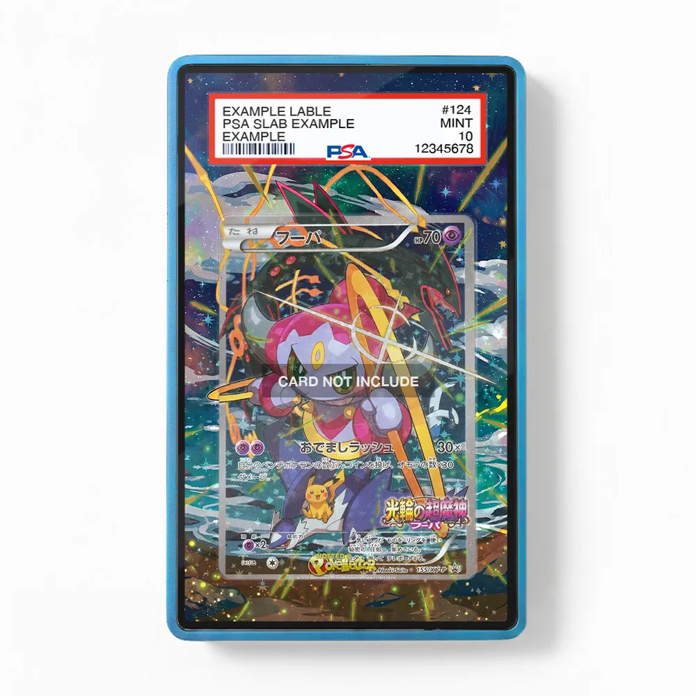 Hoopa 155 XY-P Promo JP Extended Art Display Cases - PSA Slab Case - Front View