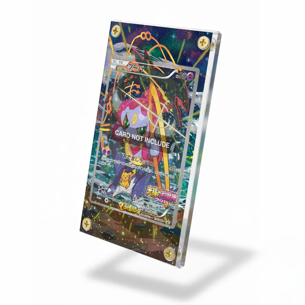 Hoopa 155 XY-P Promo JP Extended Art Display Cases - Screws Case - Side View