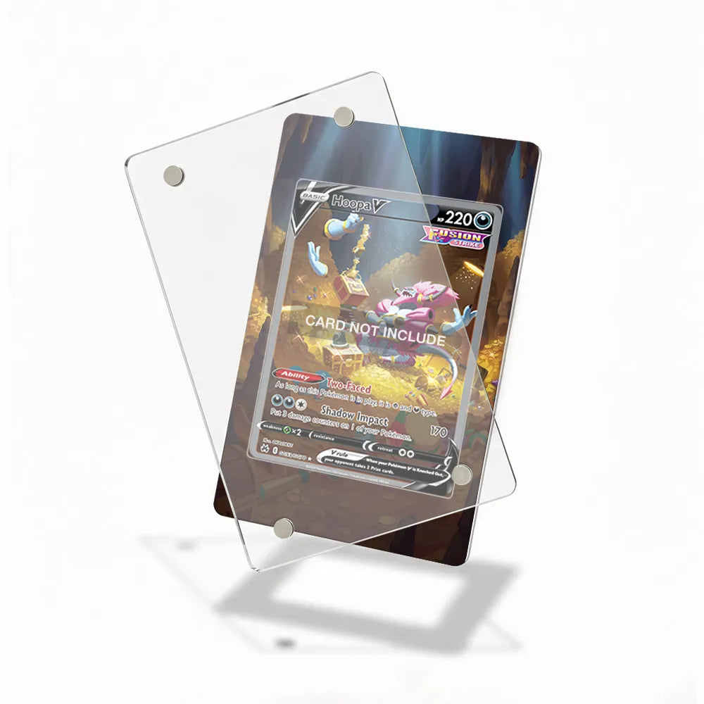 Hoopa V GG53 SIR SAR Crown Zenith Extended Art Display Cases - Magnetic Case - Detail View