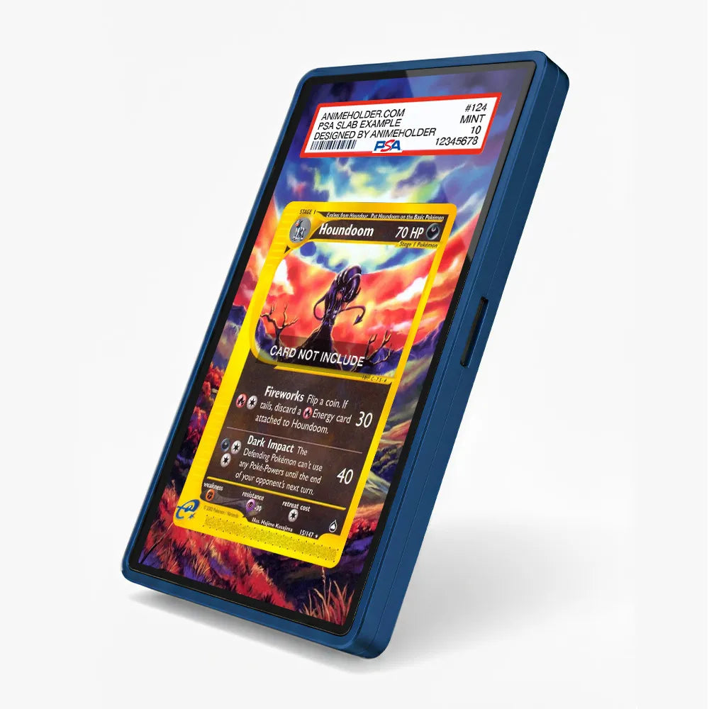 Houndoom 035-147 Neo Destiny Extended Art Display Cases - PSA Slab Case - Side View