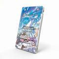 Ice Rider Calyrex VMAX 203-198 SIR SAR Chilling Reign Extended Art Display Cases - Magnetic Case - Side View
