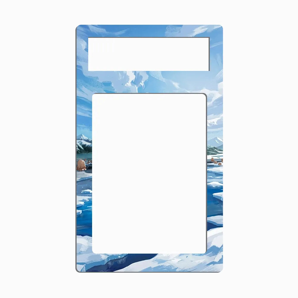 Ice Rider Calyrex V 164-198 SIR SAR Extended Art Display Cases - PSA Metal Art Only - Front View