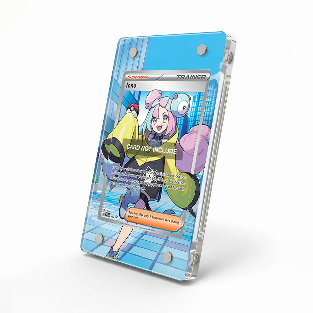 Iono SVP 124 Promo Extended Art Display Cases - Magnetic Case - Side View