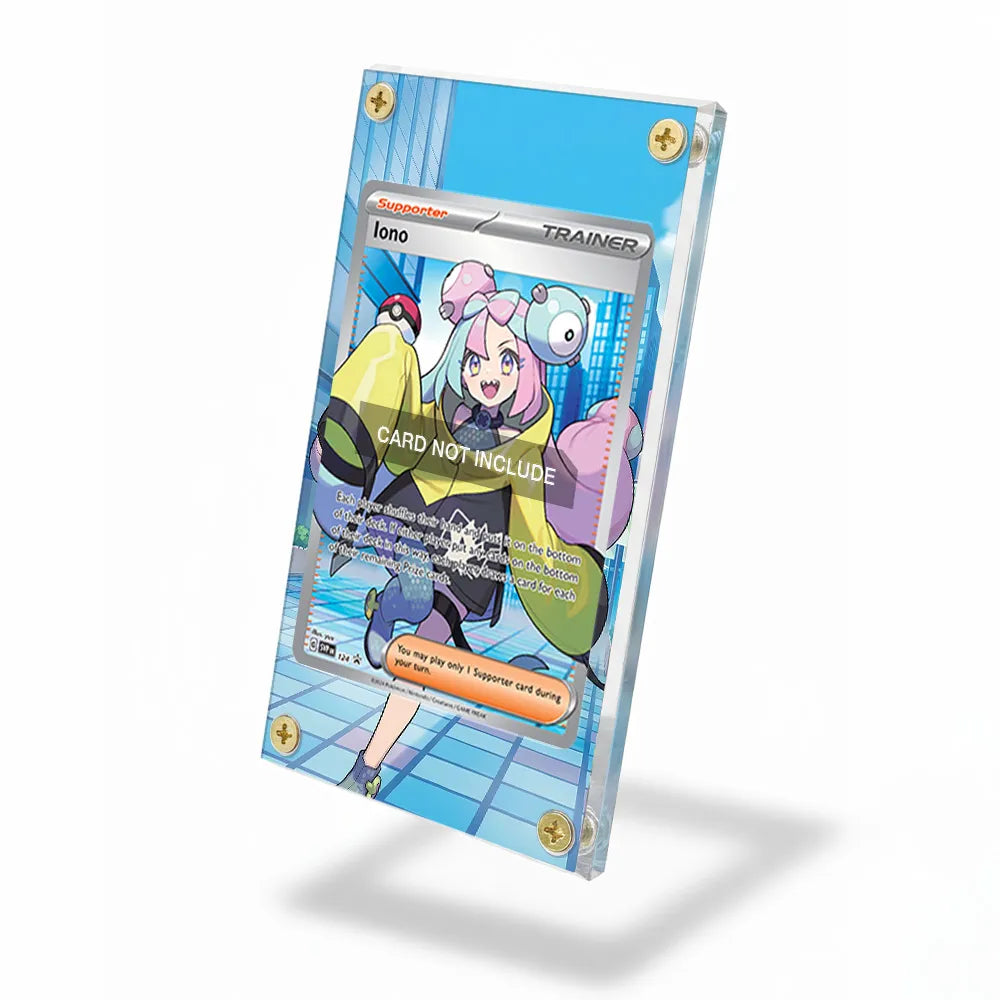 Iono SVP 124 Promo Extended Art Display Cases - Screws Case - Side View