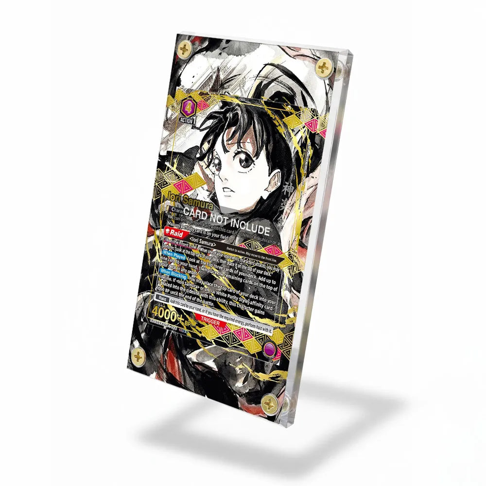 Iori Samura UE16BT-KGRP-006 BT16 Extended Art Display Cases - Screws Case - Side View