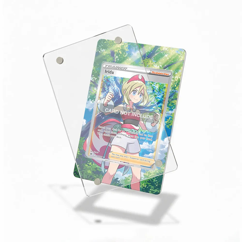 Irida 186-189 Ultra Rare Astral Radiance Extended Art Display Cases - Magnetic Case - Detail View